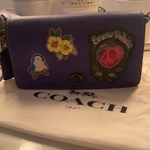 Coach crossbody Disney edition leather